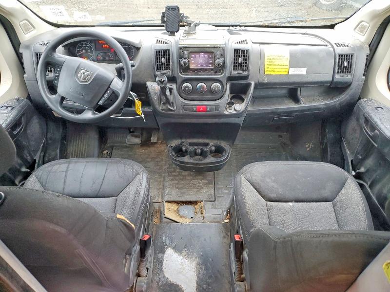 2020 Ram Promaster 3500 VIN 3C6URVJG5LE136708 COPART salvage auction — MECHANICAL, Md - Certificate Of Title, sold $2,300 on 2026-07-31 (photo 8)