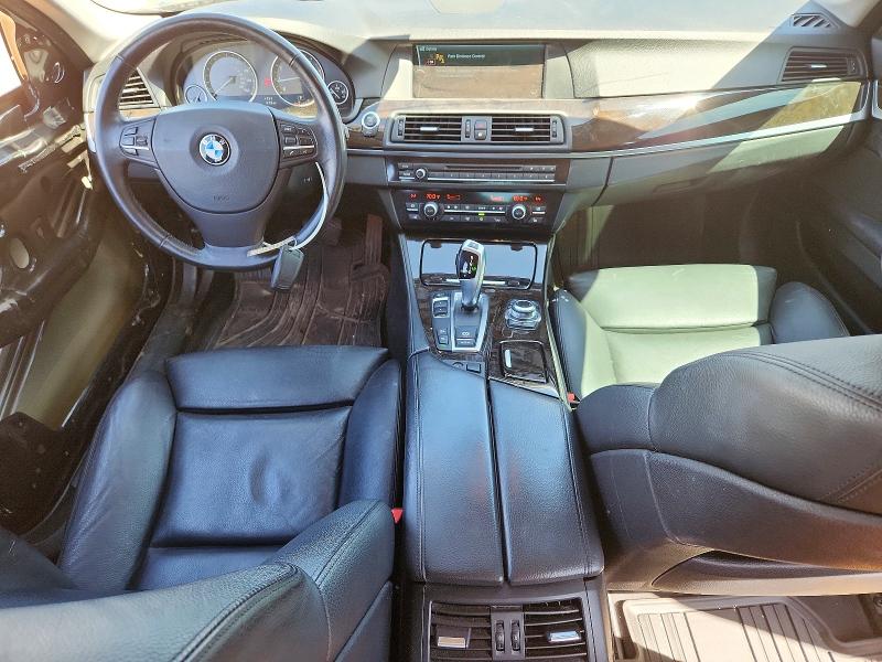 2012 BMW 5er VIN WBAFU7C58CDU60130 COPART salvage auction — FRONT END, Co - Salvage Title, sold $1,300 on 2026-07-06 (photo 8)