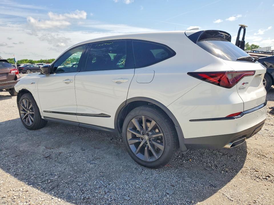 2025 Acura Mdx VIN 5J8YE1H09SL031622 COPART salvage auction — FRONT END, Ar - Cert Of Title-Salvage, sold $80 on 2026-07-22 (photo 2)