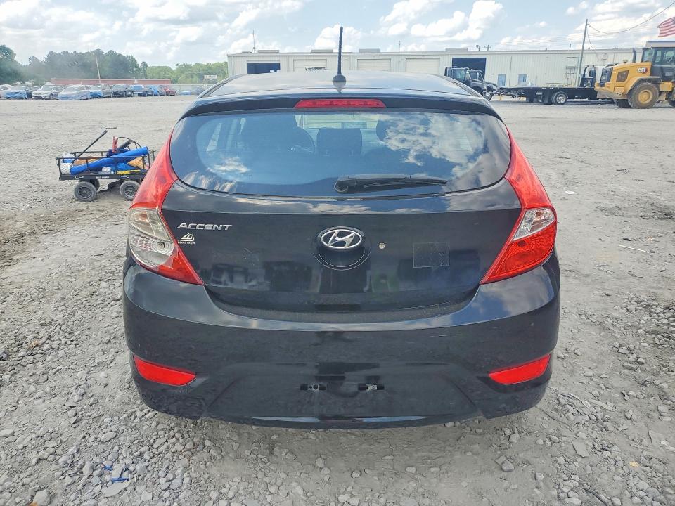 2014 Hyundai Accent VIN KMHCT5AE4EU173494 COPART salvage auction — MINOR DENT/SCRATCHES, Al - Cert Of Title-Salvage Title, sold $750 on 2026-07-02 (photo 6)