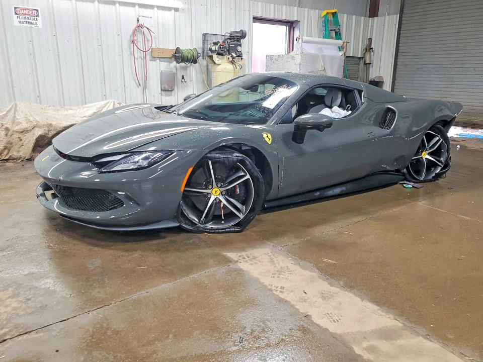 2024 Ferrari VIN ZFF01SMAXR0307461 COPART salvage auction — FRONT END, Mt - Salvage Certificate Of A Vehic, sold $106,000 on 2026-07-28 (photo 1)