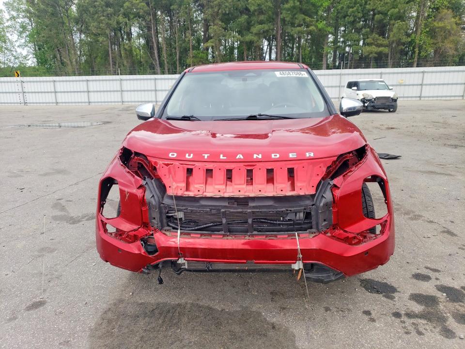 2022 Mitsubishi Outlander VIN JA4J3UA81NZ036672 COPART salvage auction — FRONT END, Nc - Salvage Certificate Of Title, sold $7,100 on 2026-07-02 (photo 5)