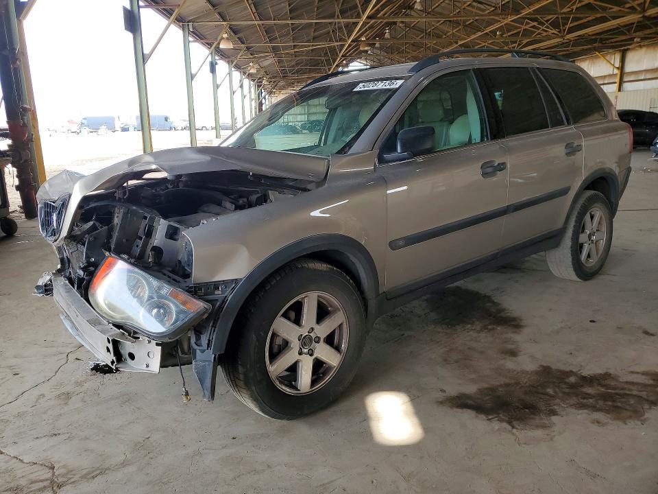 2004 Volvo Xc90 VIN YV1CN59H341123984 COPART salvage auction — FRONT END, Az - Cert Of Title - Salvage, sold $300 on 2026-08-03 (photo 1)