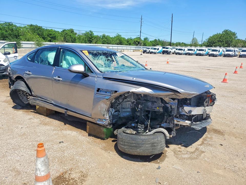 2023 Genesis G80 VIN KMTGE4S1XPU007359 COPART salvage auction — SIDE, FL - CERTIFICATE OF DESTRUCTION, sold $1,150 on 2026-07-20 (photo 4)