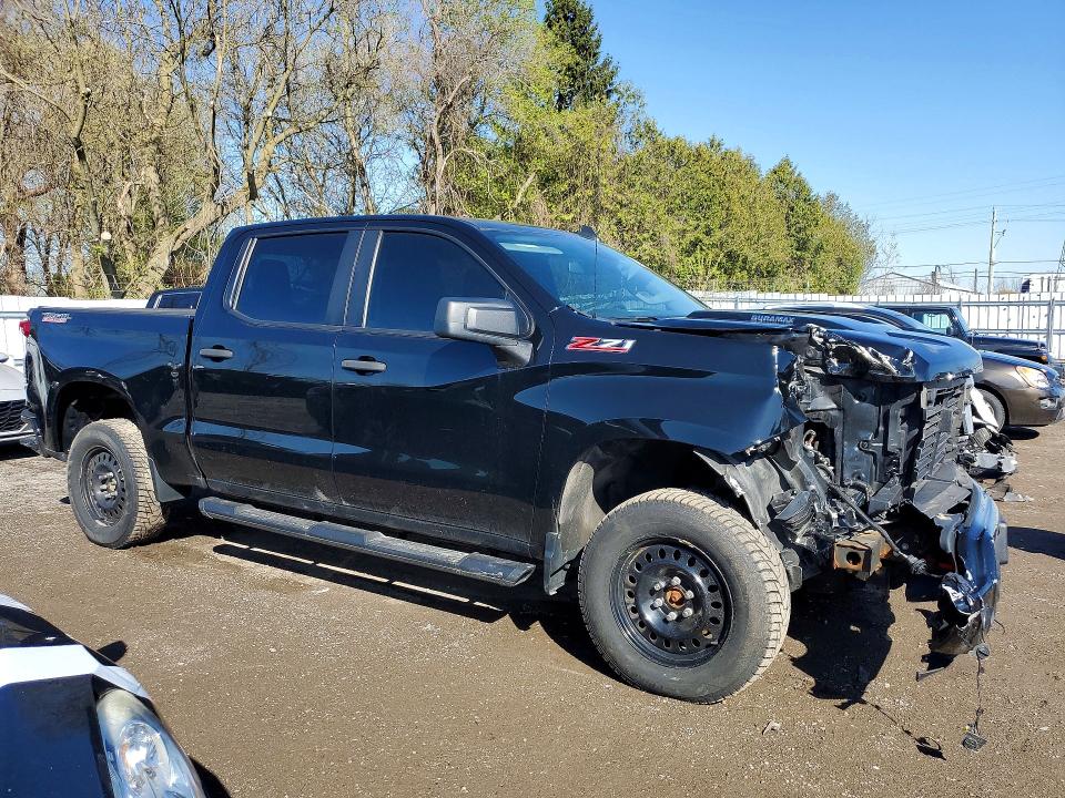 2022 Chevrolet Silverado VIN 3GCUDCET6NG579864 COPART salvage auction — FRONT END, ON - PERMIT SALVAGE, sold $10,600 on 2026-07-28 (photo 4)