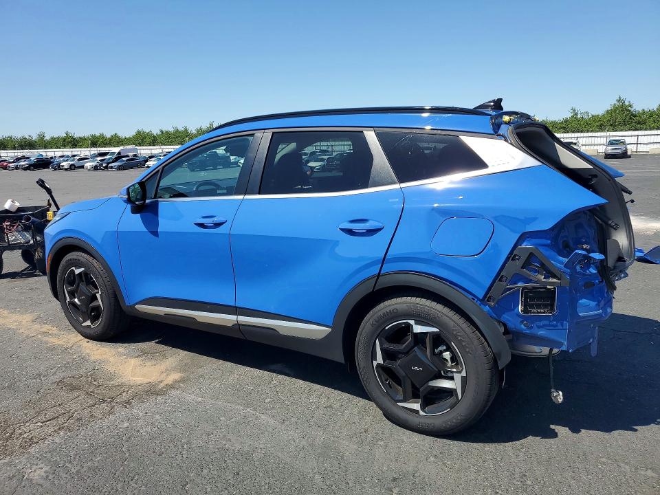 2026 Kia Sportage VIN 5XYK33DF6TG345354 COPART salvage auction — REAR END, Ca - Salvage Certificate, sold $12,100 on 2026-07-02 (photo 2)