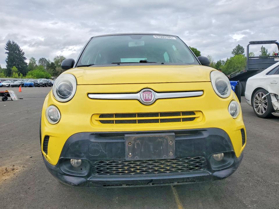 2015 Fiat 500 VIN ZFBCFADH5FZ031589 COPART salvage auction — VANDALISM, Or - Salvage Title Certificate, sold $875 on 2026-07-06 (photo 5)