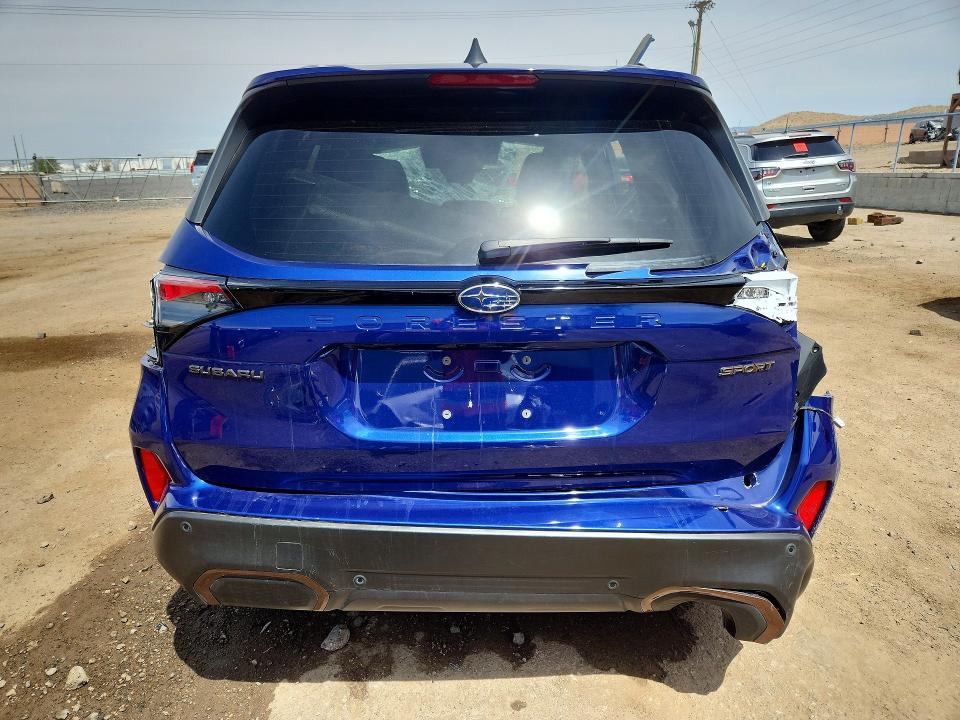 2025 Subaru Forester VIN JF2SLDHC6SH443037 COPART salvage auction — ROLLOVER, Co - Salvage Title, sold $1,950 on 2026-07-02 (photo 6)