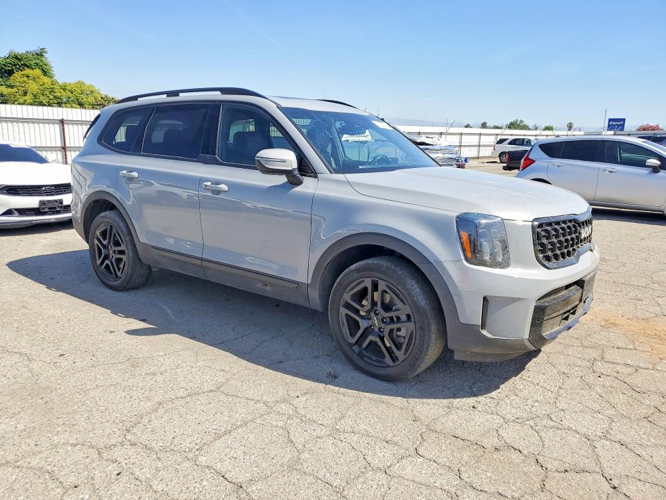 2024 Kia Telluride VIN 5XYP3DGC4RG452151 COPART salvage auction — FRONT END, Ca - Salvage Certificate, sold $15,200 on 2026-07-10 (photo 4)