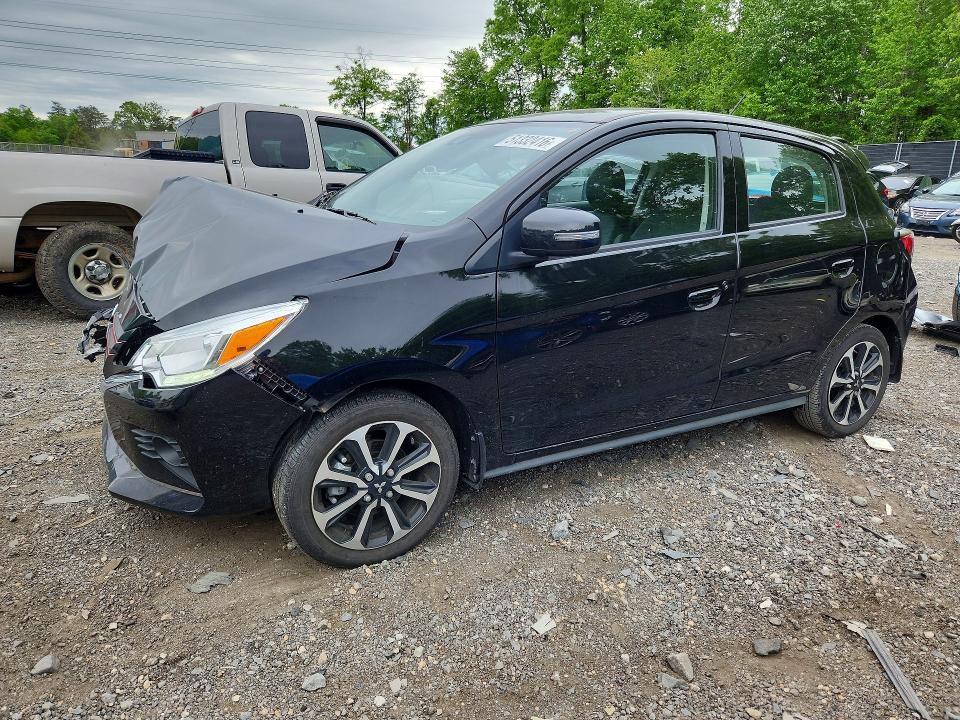 2024 Mitsubishi Mirage VIN ML32AWHJ6RH030269 COPART salvage auction — FRONT END, Id - Salvage Certificate Of Title, sold $2,000 on 2026-07-10 (photo 1)