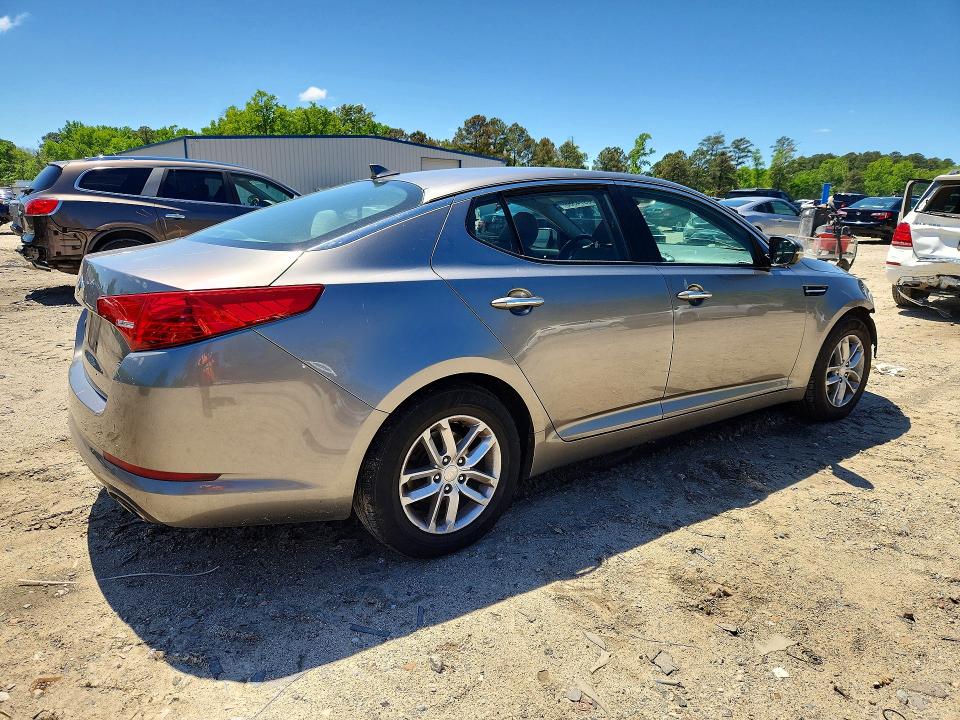 2013 Kia Optima VIN 5XXGM4A73DG164966 COPART salvage auction — FRONT END, Va - Cert Of Title - Salvage, sold $100 on 2026-07-28 (photo 3)