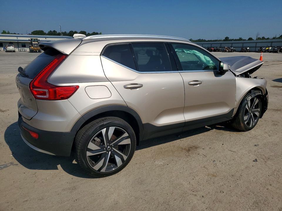 2023 Volvo Xc40 VIN YV4L12UN7P2072062 COPART salvage auction — FRONT END, Sc - Cert Of Title-Salvage, sold $3,200 on 2026-07-13 (photo 3)
