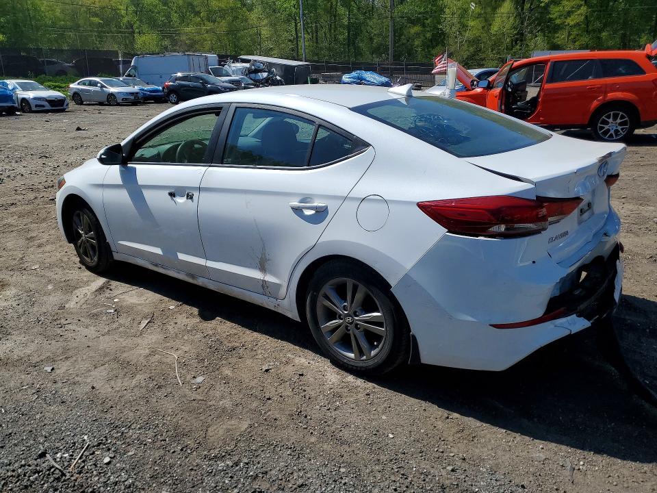 2017 Hyundai VIN 5NPD84LF5HH194198 COPART salvage auction — VANDALISM, Md - Parts Only-No Title Letter, sold $650 on 2026-07-02 (photo 2)
