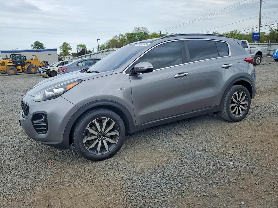 2018 Kia Sportage VIN KNDPNCAC0J7431893 COPART salvage auction — FRONT END, ID - SALVAGE CERTIFICATE OF TITLE, sold $4,300 on 2026-07-31 (photo 1)