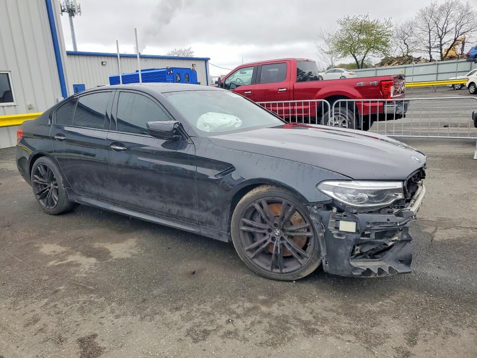 2018 BMW M5 VIN WBSJF0C50JB283038 COPART salvage auction — FRONT END, IN - CERTIFICATE OF TITLE, sold $7,200 on 2026-07-16 (photo 4)