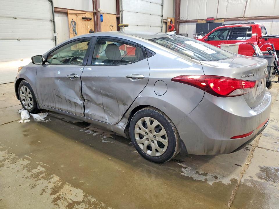 2016 Hyundai Elantra VIN 5NPDH4AE7GH697885 COPART salvage auction — SIDE, Salvage Title, sold $2,100 on 2026-07-09 (photo 2)