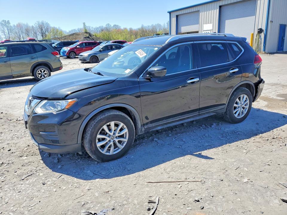 2020 Nissan Rogue VIN JN8AT2MVXLW143590 COPART salvage auction — REAR END, Pa - Certificate Of Salvage, sold $400 on 2026-07-29 (photo 1)