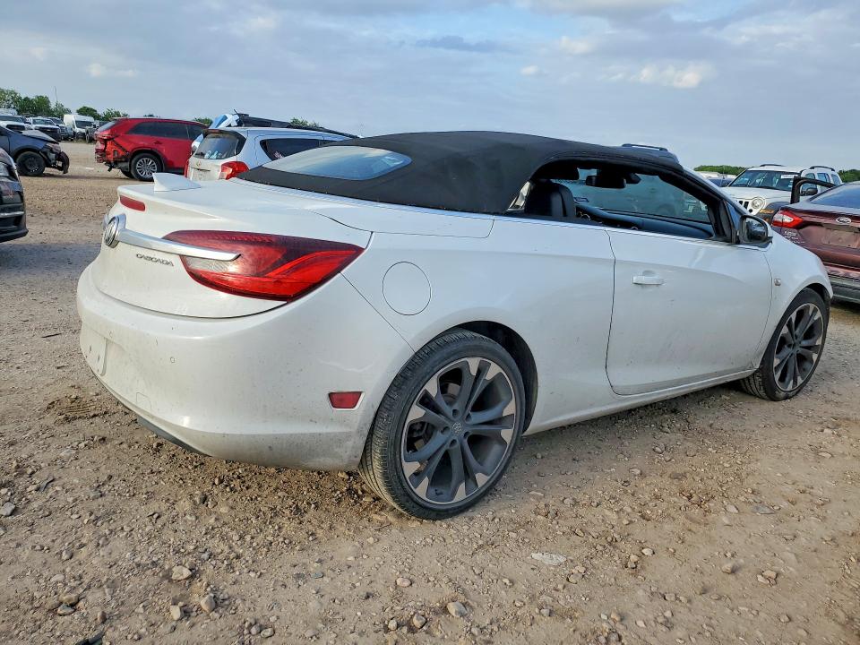 2019 Buick Cascada VIN W04WH3N51KG361220 COPART salvage auction — FRONT END, Tx - Certificate Of Title, sold $1,250 on 2026-07-02 (photo 3)