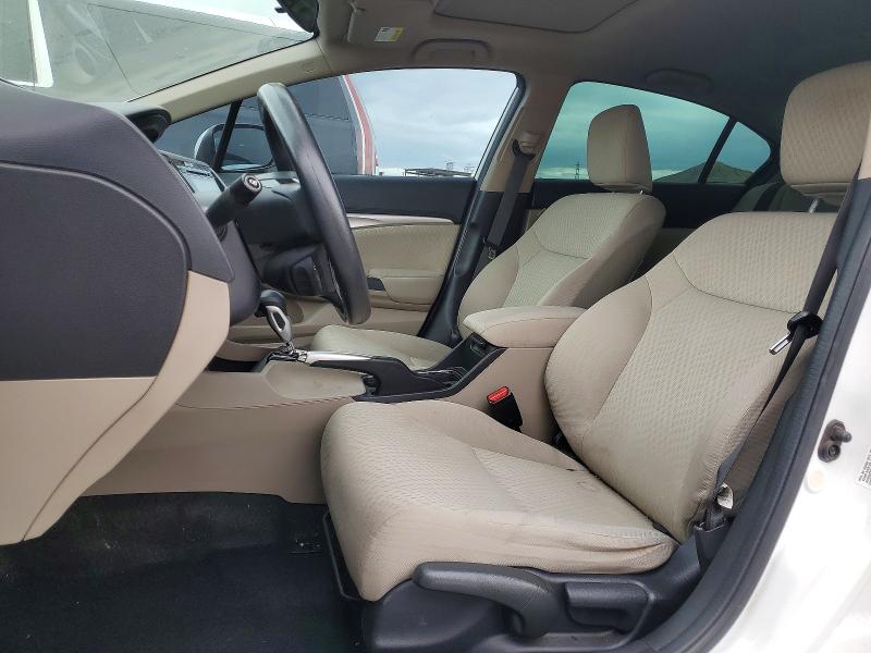 2014 Honda Civic VIN 19XFB2F84EE247517 COPART salvage auction — SIDE, Ca - Salvage Certificate, sold $2,300 on 2026-07-02 (photo 7)