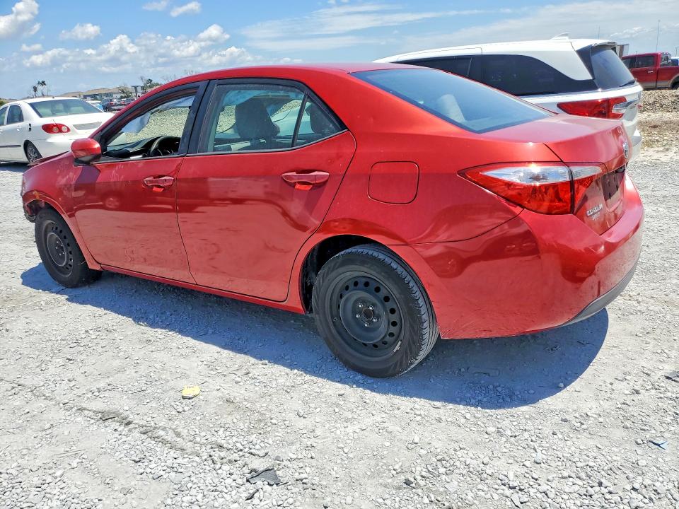 2014 Toyota Corolla VIN 5YFBURHE6EP053994 COPART salvage auction — FRONT END, Salvage Title, sold $550 on 2026-07-24 (photo 2)