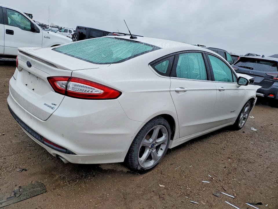 2013 Ford Fusion VIN 3FA6P0LU2DR322316 COPART salvage auction — FRONT END, Il - Salvage Certificate, sold $550 on 2026-07-02 (photo 3)