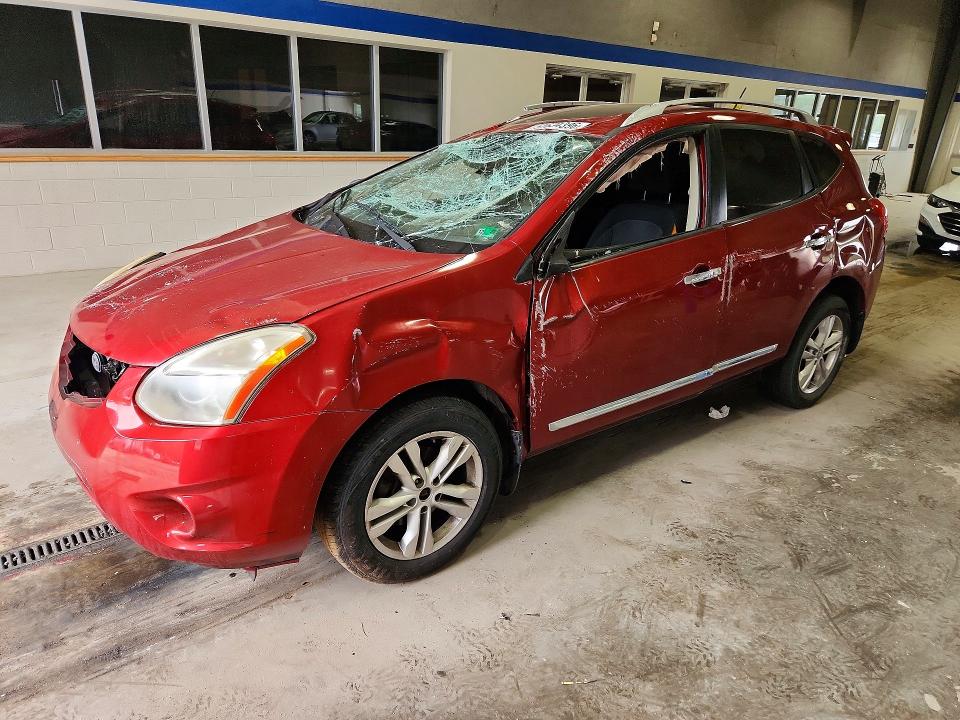 2012 Nissan Rogue VIN JN8AS5MV7CW361569 COPART salvage auction — ALL OVER, Va - Cert Of Title - Salvage, sold $350 on 2026-07-31 (photo 1)