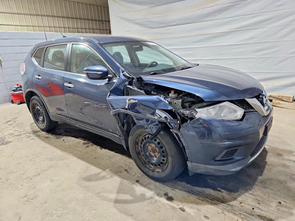 2015 Nissan Rogue VIN KNMAT2MV4FP517136 COPART salvage auction — FRONT END, NH - CERT OF TITLE-SALVAGE, sold $1,150 on 2026-07-02 (photo 4)