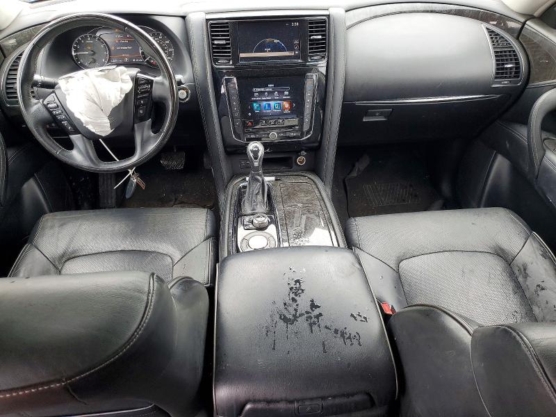 2020 Infiniti Qx80 VIN JN8AZ2NF3L9704653 COPART salvage auction — FRONT END, Tx - Salvage Vehicle Title, sold $6,300 on 2026-07-09 (photo 8)