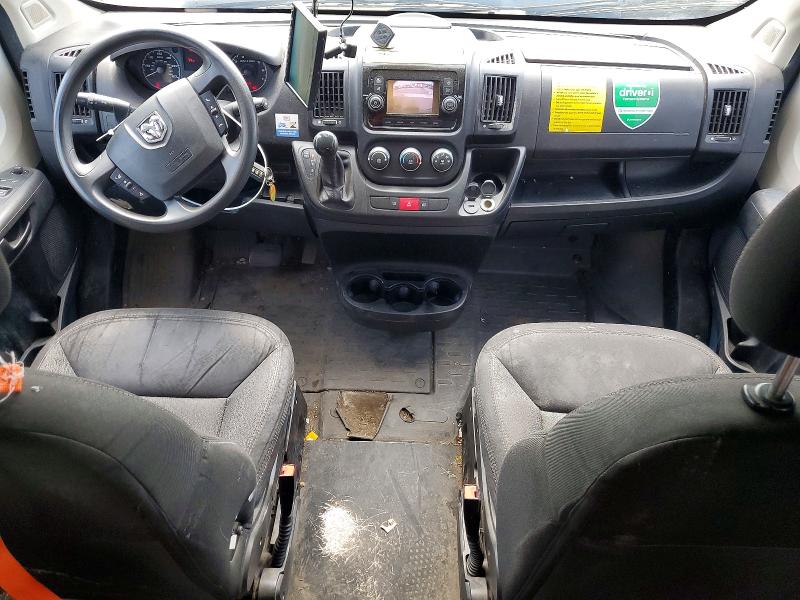 2020 Ram Promaster 3500 VIN 3C6URVJG8LE128957 COPART salvage auction — MECHANICAL, Nj - Certificate Of Title, sold $7,900 on 2026-07-28 (photo 8)