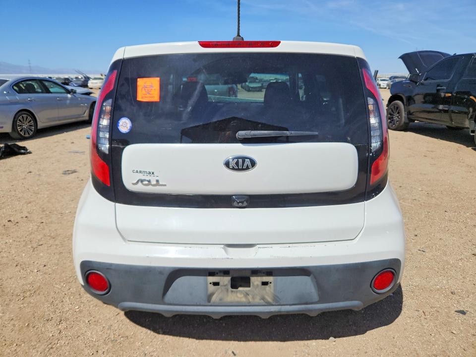 2017 Kia VIN KNDJN2A21H7449353 COPART salvage auction — FRONT END, Ca - Salvage Certificate, sold $1,400 on 2026-07-06 (photo 6)