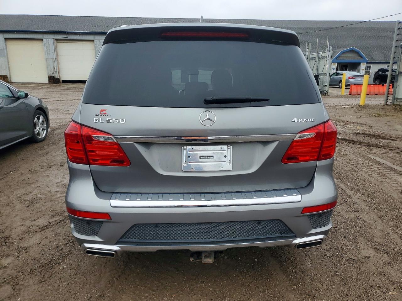 2015 Mercedes-Benz GL-Class VIN 4JGDF7DE3FA461755 COPART salvage auction — Minor Dent/Scratches, MI - DEALER ONLY CLEAN TITLE, sold $3,950 on 2026-07-01 (photo 6)