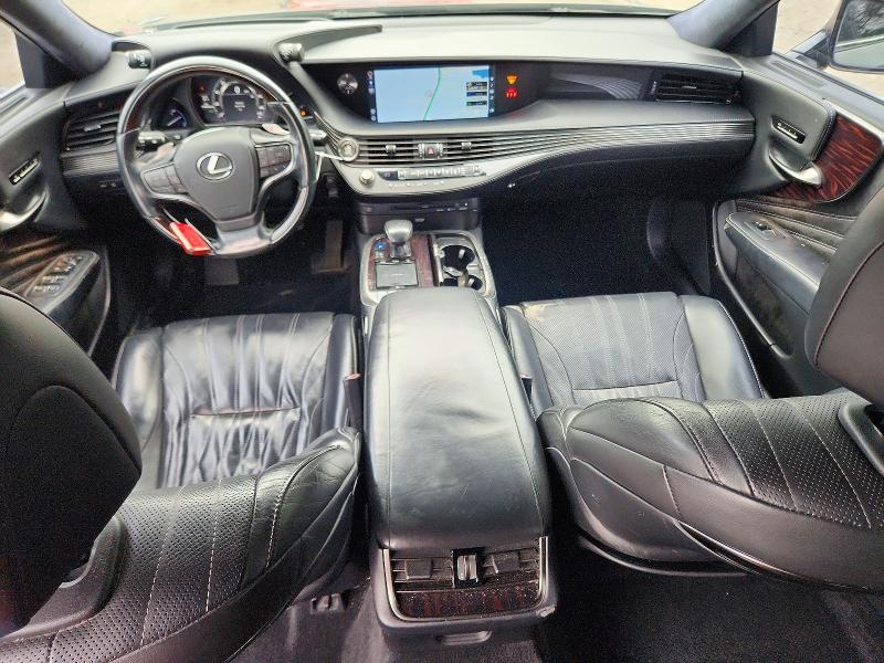 2018 Lexus Ls VIN JTHC5LFF2J5001228 COPART salvage auction — MINOR DENT/SCRATCHES, Va - Cert Of Title - Salvage, sold $11,100 on 2026-07-28 (photo 8)
