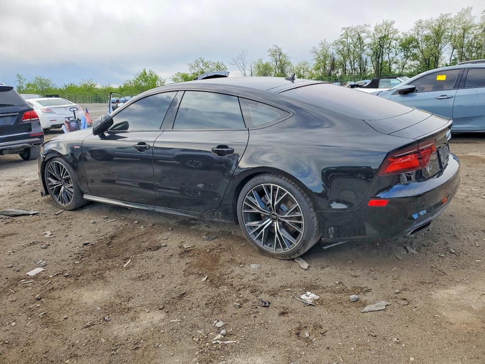 2018 Audi A7 VIN WAUW3AFC0JN091037 COPART salvage auction — FRONT END, Md - Cert Of Salvage > 75% Damage, sold $125 on 2026-07-02 (photo 2)