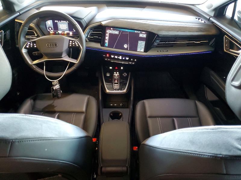 2024 Audi Q4 e-tron VIN WA1LUBFZ7RP044398 COPART salvage auction — REAR END, CA, sold $13,600 on 2026-08-13 (photo 8)