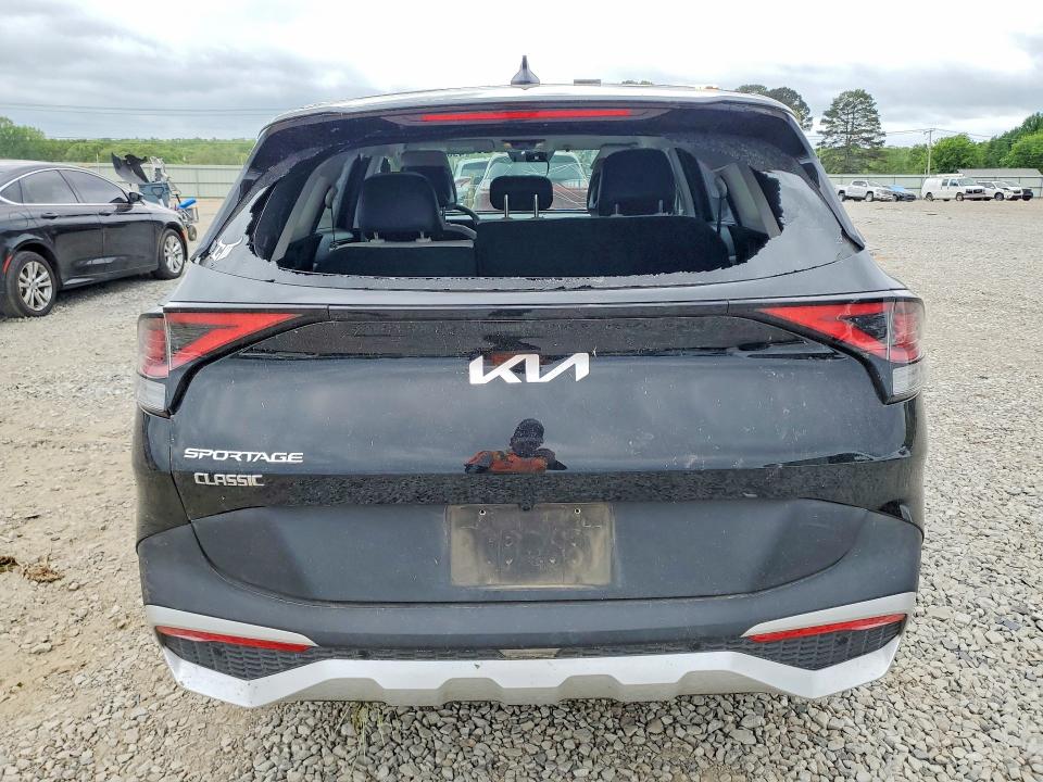 2025 Kia Sportage VIN 5XYK33DF4SG273004 COPART salvage auction — ROLLOVER, Ar - Cert Of Title-Salvage, sold $80 on 2026-07-27 (photo 6)