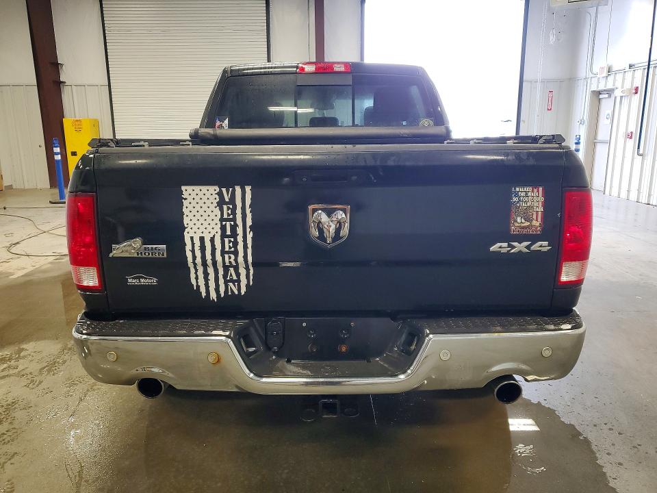 2018 Ram 1500 VIN 3C6RR7LT1JG154488 COPART salvage auction — FRONT END, Me - Certificate Of Title, sold $3,200 on 2026-07-02 (photo 6)
