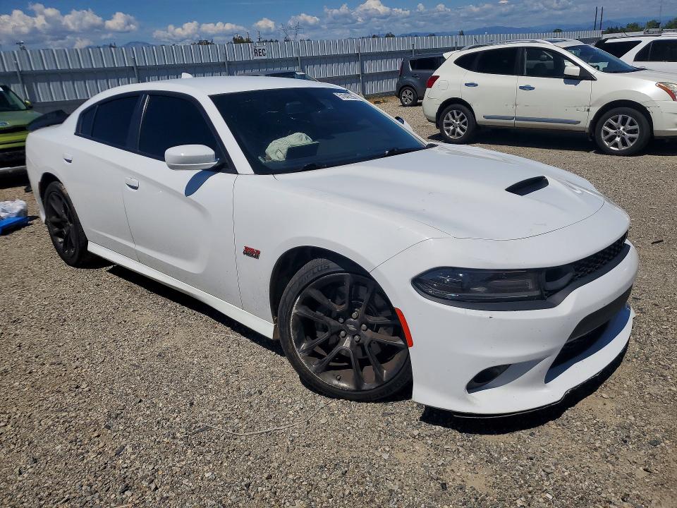 2021 Dodge VIN 2C3CDXGJ6MH511341 COPART salvage auction — FRONT END, Ca - Salvage Certificate, sold $5,400 on 2026-07-24 (photo 4)