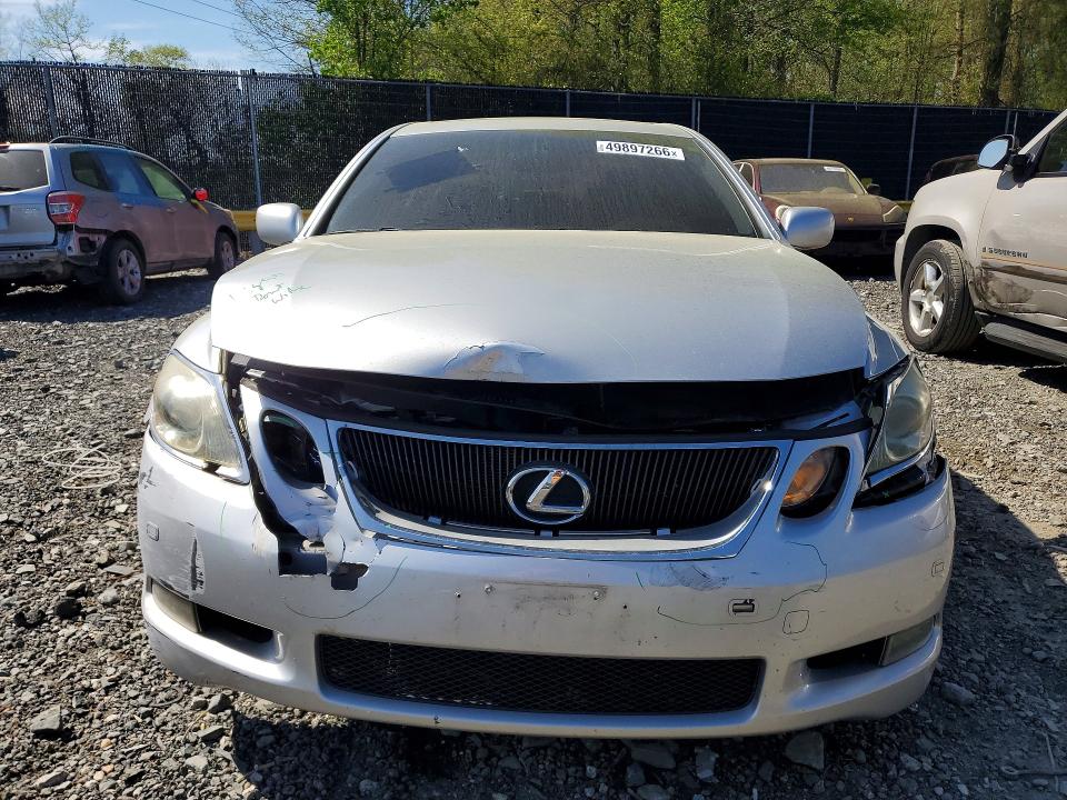 2007 Lexus Gs VIN JTHCE96S770007273 COPART salvage auction — FRONT END, Md - Cert Of Salvage > 75% Damage, sold $400 on 2026-07-10 (photo 5)