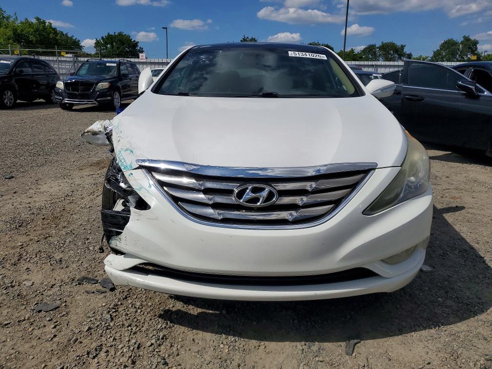 2012 Hyundai VIN 5NPEC4AC1CH461907 COPART salvage auction — FRONT END, Salvage Title, sold $575 on 2026-07-16 (photo 5)