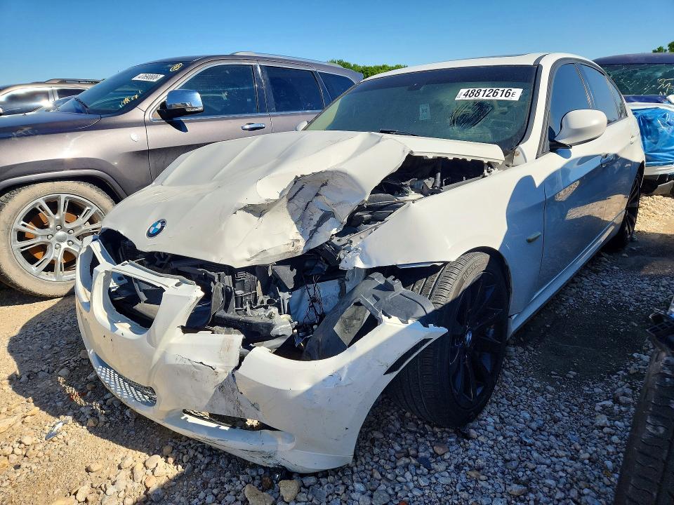 2011 BMW 3er VIN WBAPH7C5XBA802461 COPART salvage auction — FRONT END, Tx - Salvage Vehicle Title, sold $500 on 2026-07-02 (photo 1)