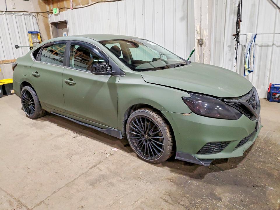 2017 Nissan Sentra VIN 3N1AB7AP1HY287209 COPART salvage auction — MECHANICAL, Ak - Cert Of Veh Title-Reconstructe, sold $20 on 2026-07-14 (photo 4)