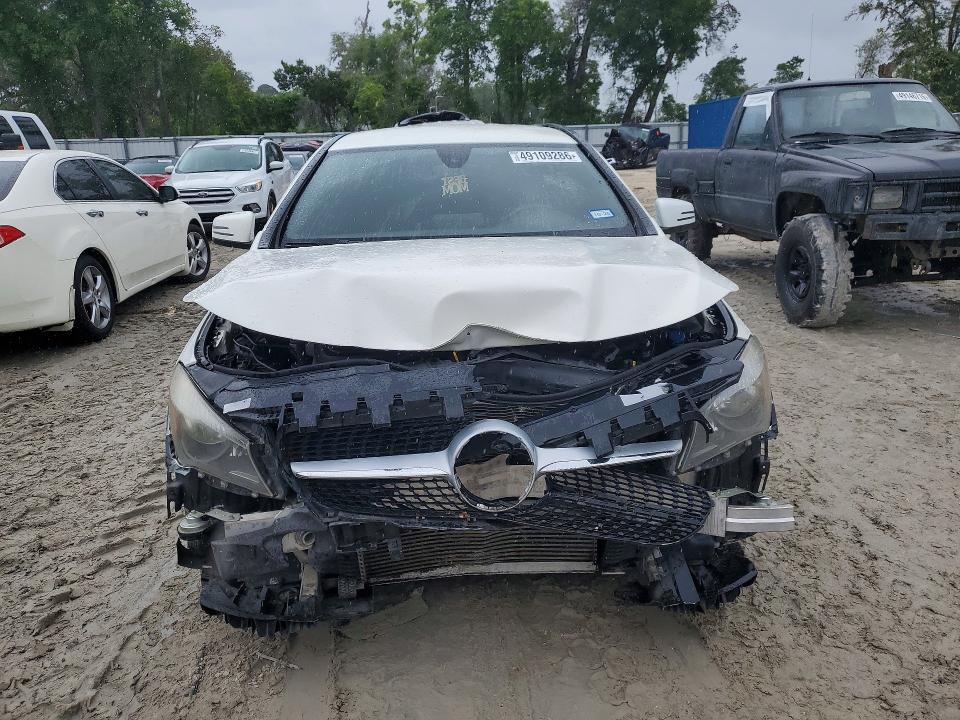 2016 Mercedes-benz Cla-klasse VIN WDDSJ4EB0GN358533 COPART salvage auction — FRONT END, Tx - Bonded Title - Salvage, sold $250 on 2026-07-28 (photo 5)