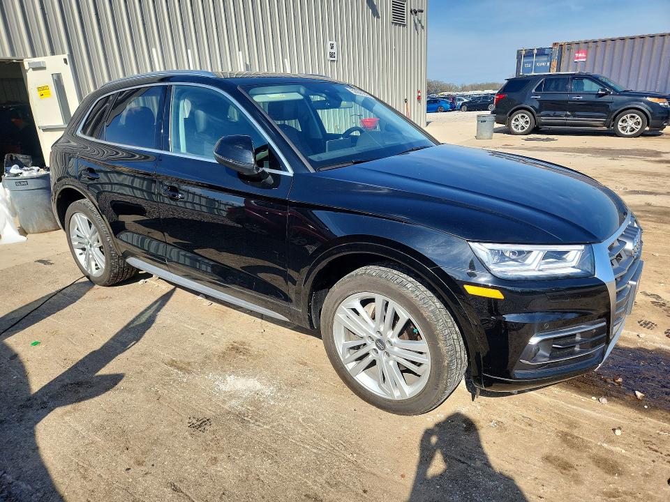 2018 Audi VIN WA1CNAFY4J2132406 COPART salvage auction — HAIL, WI - CERTIFICATE OF TITLE, sold $13,800 on 2026-07-06 (photo 4)
