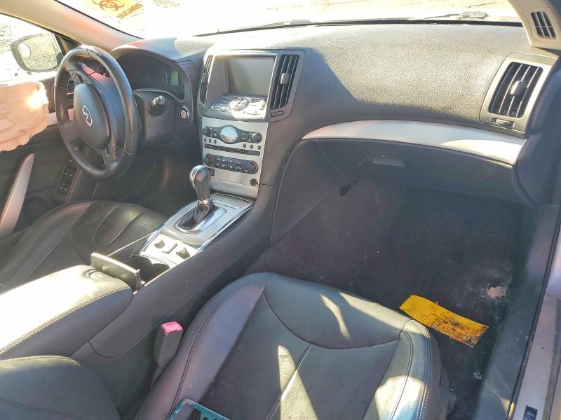 2010 Infiniti G VIN JN1CV6FE3AM350174 COPART salvage auction — SIDE, Or - Salvage Title Certificate, sold $650 on 2026-07-22 (photo 8)