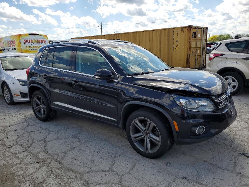 2017 Volkswagen Tiguan VIN WVGTV7AX3HW511662 COPART salvage auction — FRONT END, Id - Salvage Certificate Of Title, sold $2,550 on 2026-07-17 (photo 4)