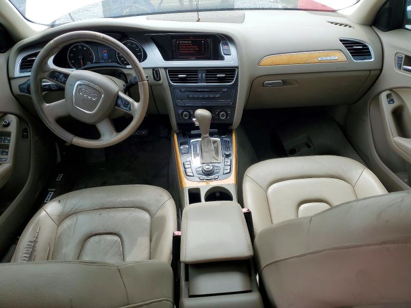 2009 Audi A4 VIN WAUSF78K89N024968 COPART salvage auction — FRONT END, Ga - Cert Of Title-Rebuilt, sold $375 on 2026-07-09 (photo 8)