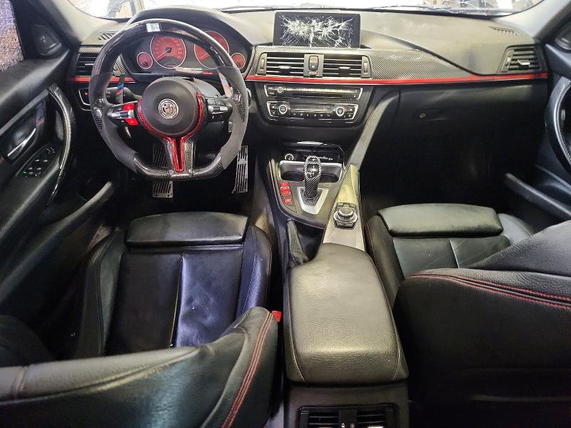 2012 BMW 3er VIN WBA3A9C56CFX59823 COPART salvage auction — VANDALISM, Salvage Title, sold $2,000 on 2026-07-16 (photo 8)