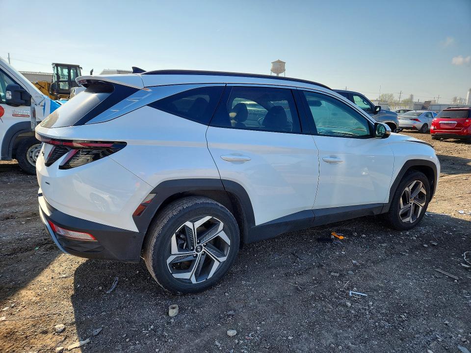 2022 Hyundai Tucson VIN 5NMJECAE3NH157806 COPART salvage auction — FRONT END, IL - SALVAGE CERTIFICATE, sold $9,200 on 2026-07-10 (photo 3)