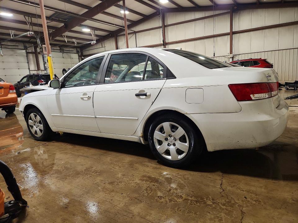 2007 Hyundai Sonata VIN 5NPET46C57H260087 COPART salvage auction — FRONT END, Pa - Certificate Of Salvage, sold $400 on 2026-07-02 (photo 2)