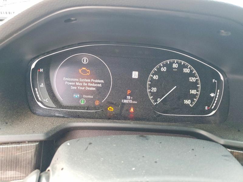 2018 Honda Accord VIN 1HGCV1F32JA003579 COPART salvage auction — REAR END, Ms - Cert Of Title-Salvaged, sold $3,250 on 2026-07-03 (photo 9)